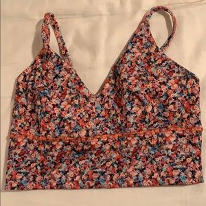 Floral Lululemon Sports Bra